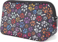 AJLTPA Waterproof Neoprene Cosmetic Bag, Paw and Bone