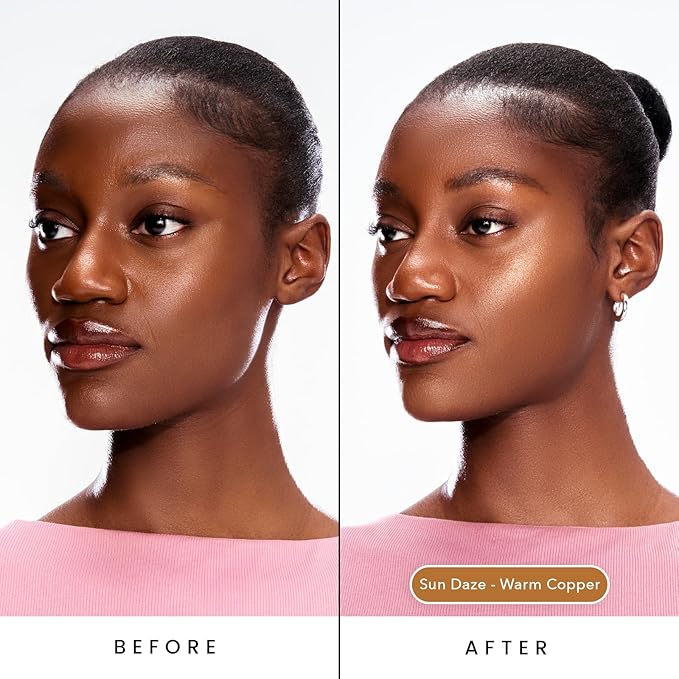 Sacheu Liquid Glow STAY-N Highlighter, Illuminator & Bronzer, Sun Daze