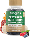 Fungies Multi Mushroom Gummies | 60 Count | Complex Adult Supplement