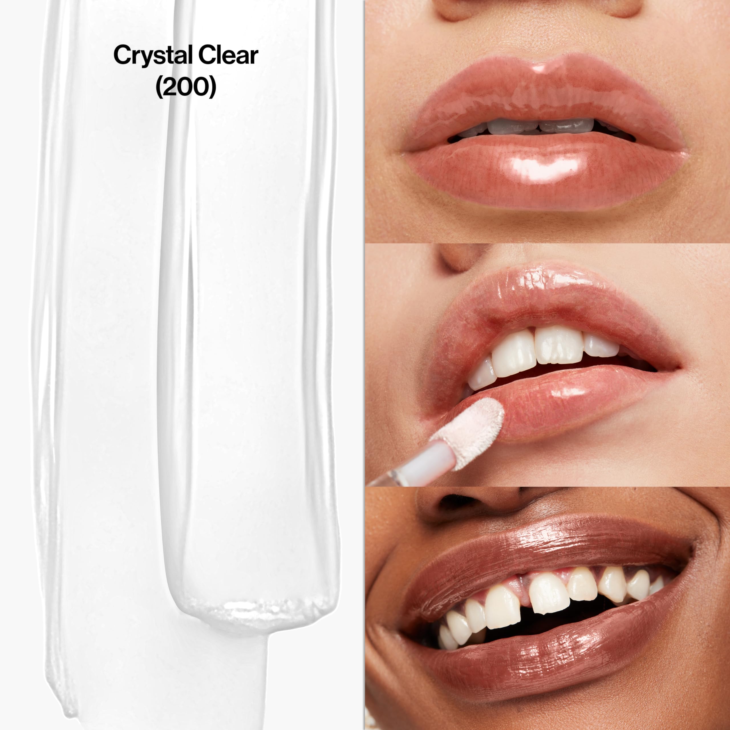 Revlon Super Lustrous The Gloss, 200 Crystal Clear, 0.13 oz