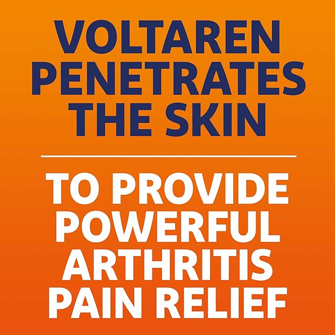 Voltaren Arthritis Pain Gel, Diclofenac Pain Relief Cream, 100 g, 2 Pack
