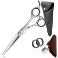 Fagaci Professional Off Set Hair Scissors 6" Sharp Blades, Cutting Shears