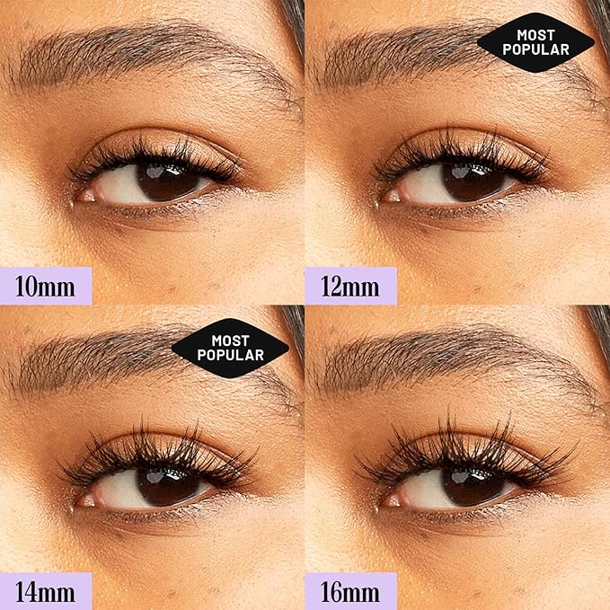 Lilac St Wispy Lash Clusters for DIY Lash Extensions, Hollywood, 10mm