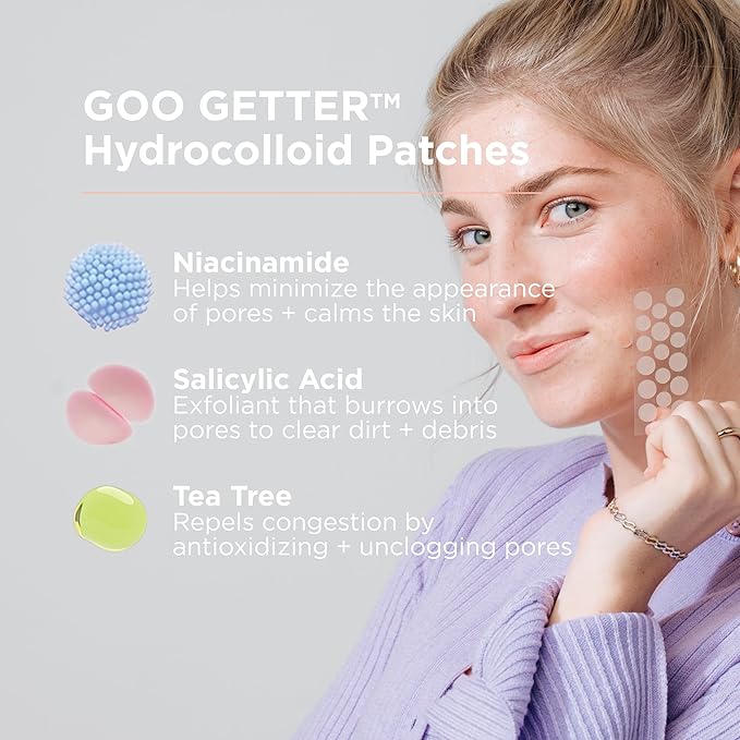 ZitSticka Sucks to be Goo Pimple Patches for Face and Body - Multi-Size Hydrocolloid Acne Patches for Zits & Blemishes - Fast-Acting & Effective - 23 Count