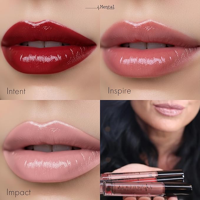 Mental Skincare Brown Tinted Lip gloss for Beach & Summer