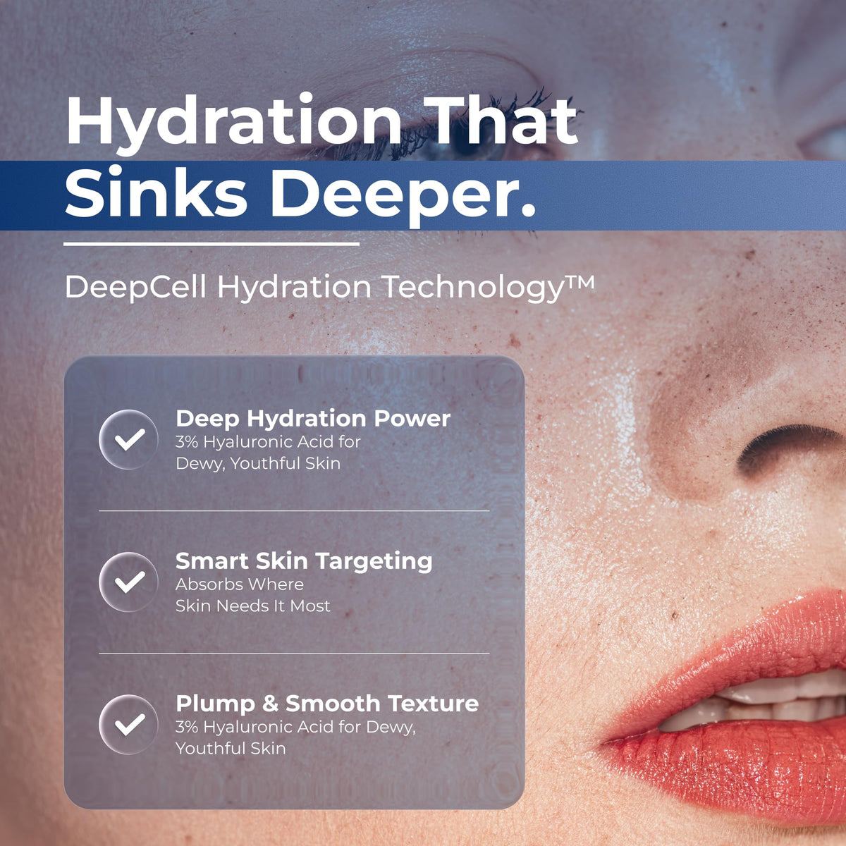 TURMSKIN® Hyaluronic Acid Serum Ampoules [ULTRA HYDRATING VIALS] - 3% Hyaluron Booster for Glass Skin & Anti Aging - 24 Hours Hydration - Soft PE Triple Hyaluronic Complex for Faceskin Repair & Renew