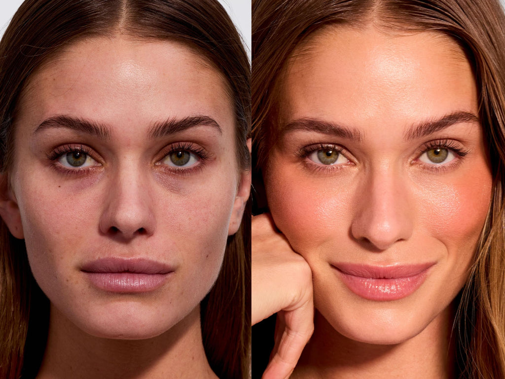 EarthsCure Glow Trio - 3 Piece Set: Bronzer, Blush, and Highlighter. Buildable Cream Sticks For a Luminous, Natural, and Youthful Look