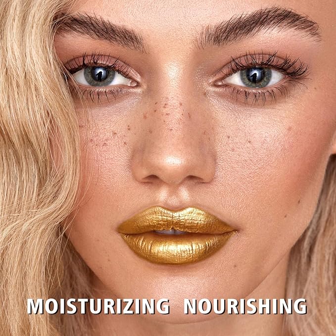 MAKI YIKA Moisture Gold Lipstick for Women Hydrate Tinted Lip Balm