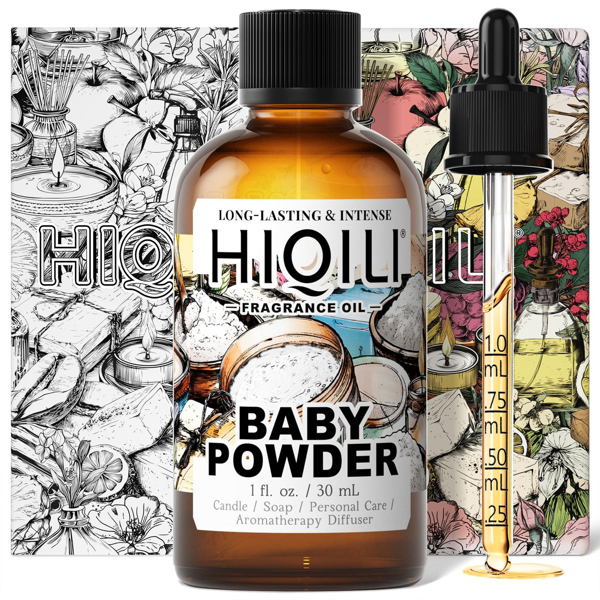 HIQILI Grape Fragrance Oil for Diffusers, Perfume & Room Spray - 5.07 Fl Oz