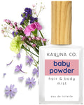 Kailuna Co. Baby Powder Essential Oil Hair & Body Mist, 0.5 Fl Oz