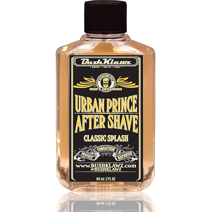 BushKlawz Aftershave Gift Set Sampler All 4 Scents Alcohol & Witch Hazel