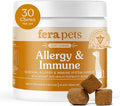 Fera Pets Dog Allergy & Immune Support with Turkey Tail Mushroom, 30 Chews