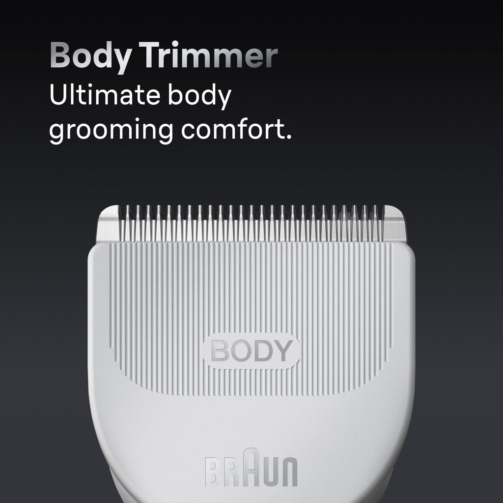 Braun All-in-One Style Kit Series 7 7410, 8-in-1 Trimmer for Men with Beard Trimmer, Body Trimmer for Manscaping, Hair Clippers & More, Sharpest Blade, 40 Length Settings, Waterproof