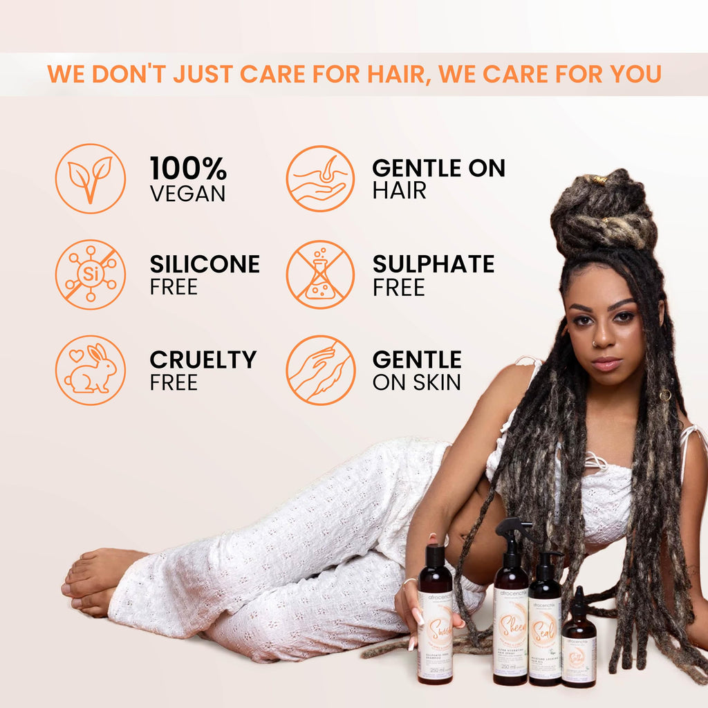 Afrocenchix Soothe Scalp Oil – Growth Oil Treatment for Afro & Curly Hair – Itchy Scalp Relief, Moisture, Vegan – 100ml