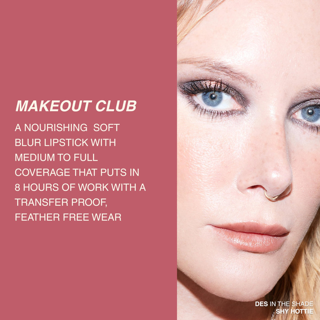 Freck Makeout Club Soft Blur Lipstick (Freck Rust - Rust Orange Red)