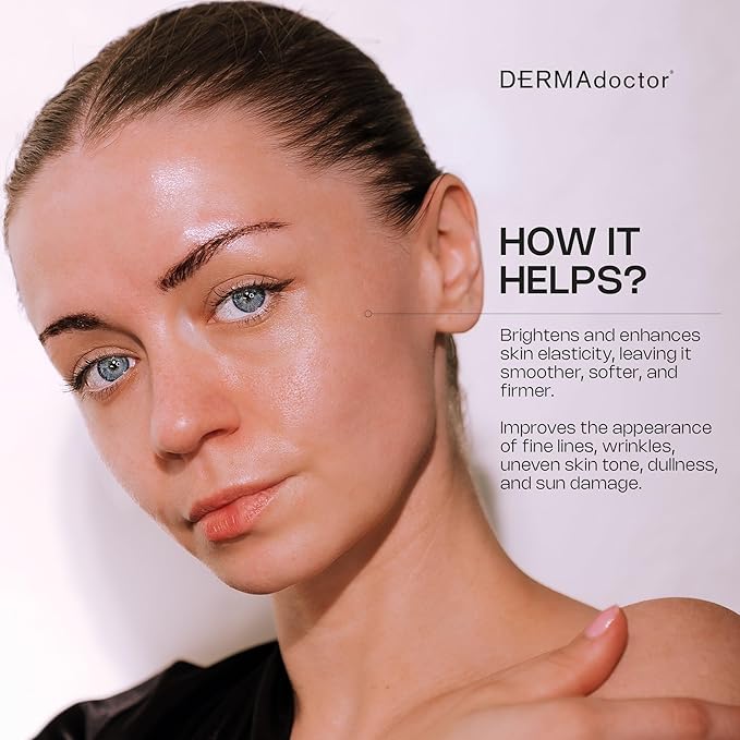 DERMAdoctor Kakadu C 20% Vitamin C Serum for Face, Ferulic Acid, 1 fl oz