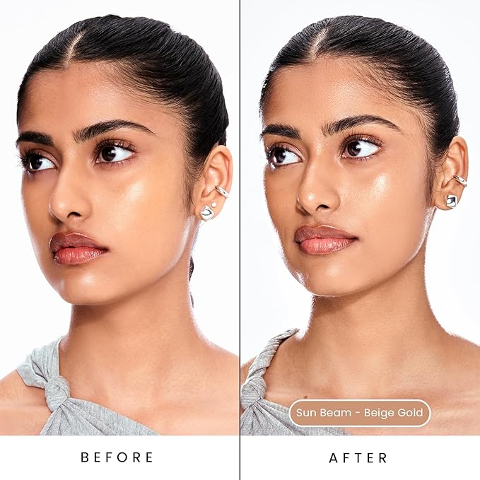 Sacheu Liquid Glow STAY-N Highlighter, Illuminator & Bronzer, Sun Beam