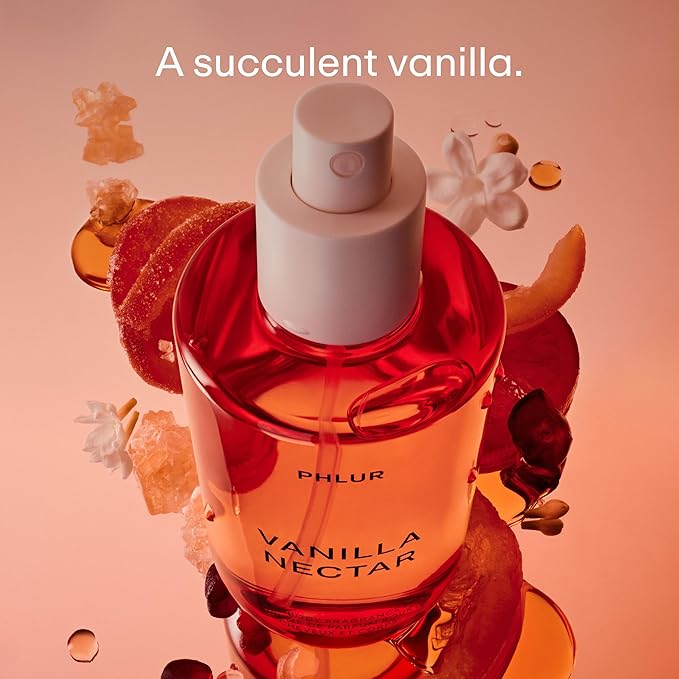 PHLUR Vanilla Nectar Body Mist, 8 Fl Oz - Hair and Body Perfume for Women