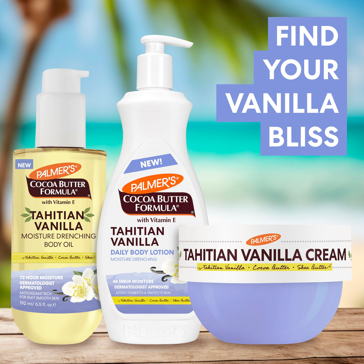 Palmer's Body Cream, Tahitian Vanilla Cocoa Butter Formula (8.8 Oz)