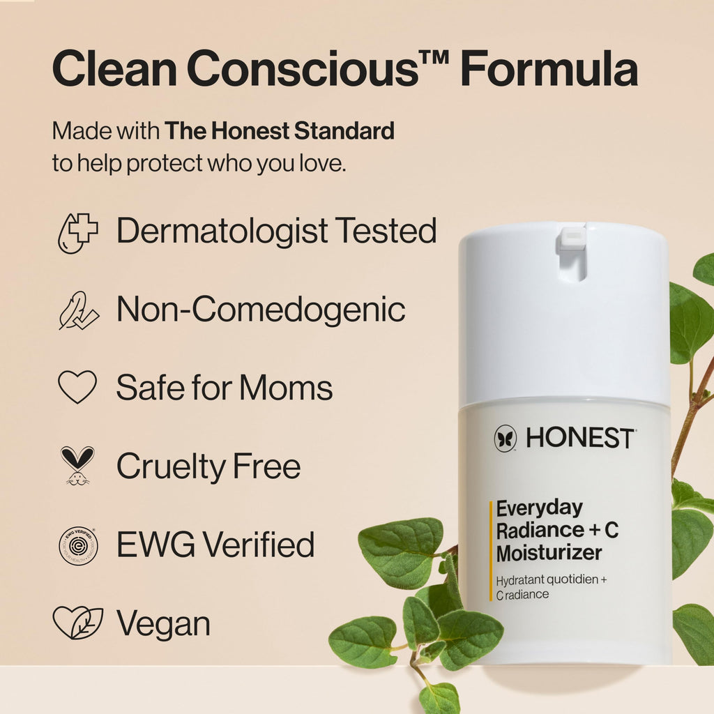 Honest Beauty Everyday Radiance Vitamin C Moisturizer, 1.7 fl oz