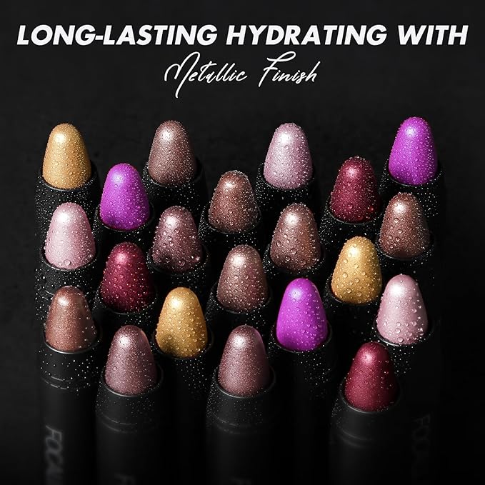 FOCALLURE Ultra Chic Lipstick,Moisturizing Lip Crayon,Lightweight Color without Drying or Fading,Long Lasting Lips Makeup,#31 Utopia