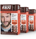 Just for Men Control GX Grey Reducing Beard Wash Shampoo with Keratin, Gradually Colors Mustache and Beard, Leaves Facial Hair Thicker Softer and Fuller, 4 Fl Oz - Pack of 3