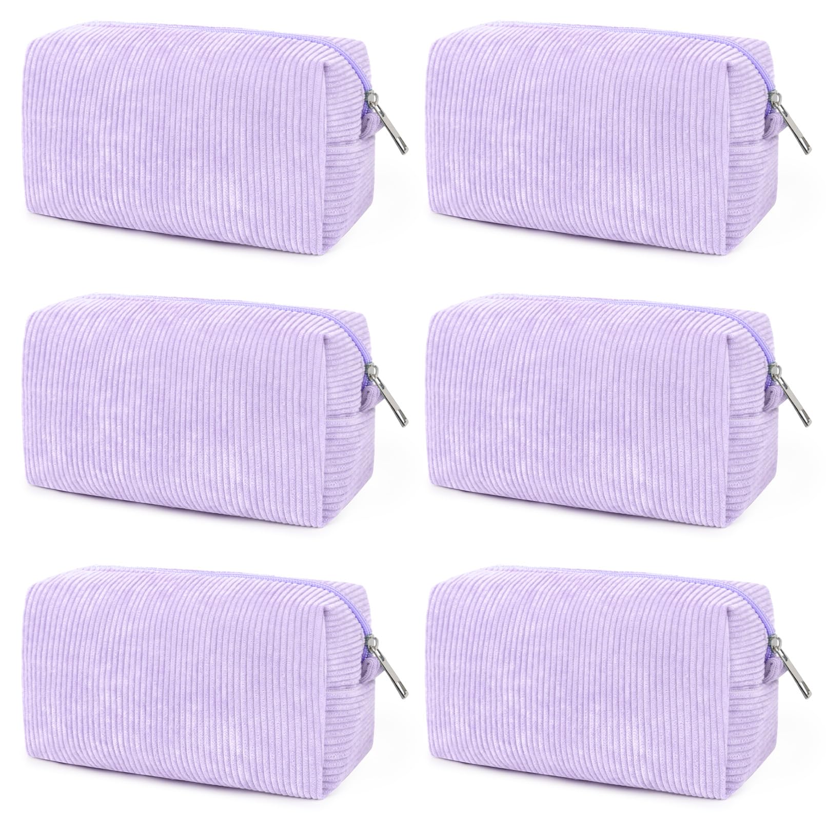 SOIDRAM Makeup Bag Preppy Cosmetic Bag Bulk Makeup Pouch Personalize Travel Toiletry Bag Organizer Cute DIY Makeup Brushes Storage Bag for Women