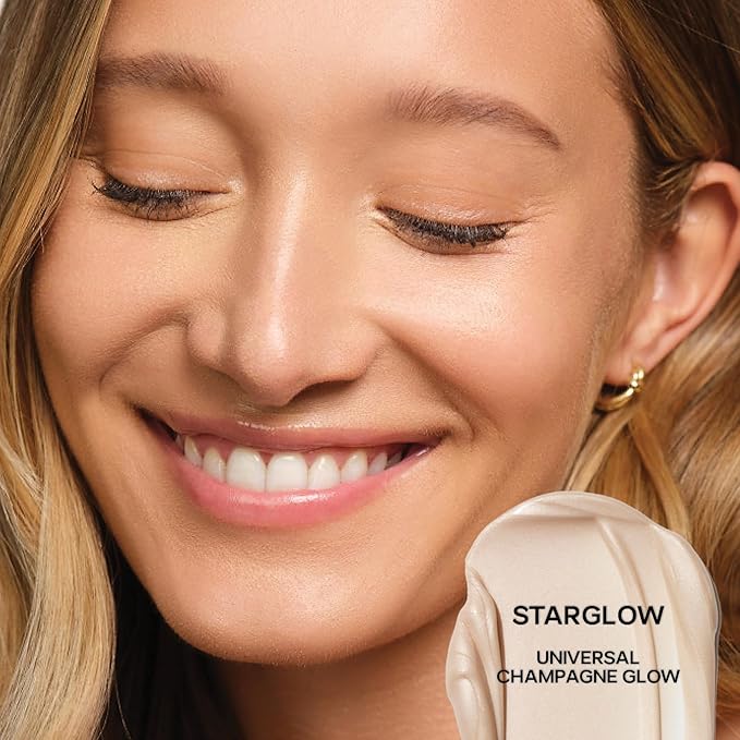 Saie Glowy Super Gel Illuminating Face Makeup Primer, Starglow (1 oz)
