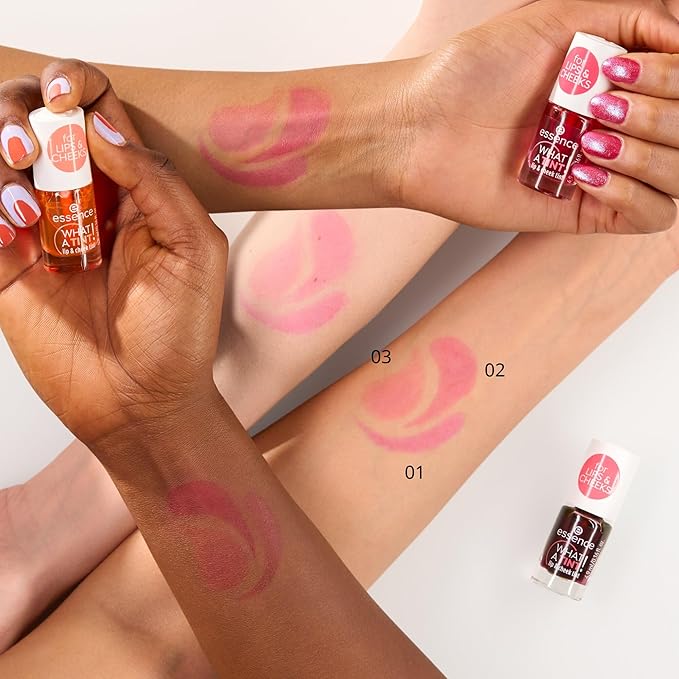 essence What a Tint! Long-Lasting Blush & Lip Stain (02 | Coral Sunset)