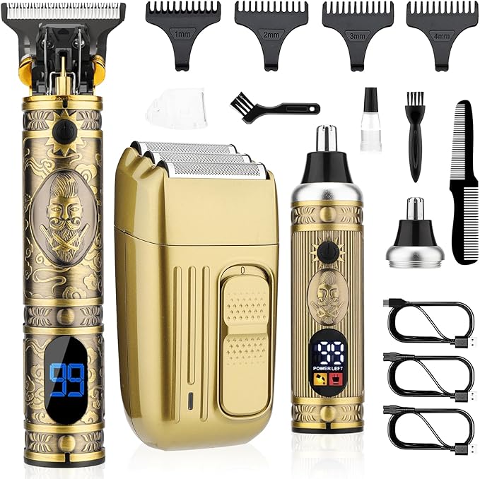 Saoilli Hair Clippers Set, Beard Trimmer Kit,Multi-Function Personal Care