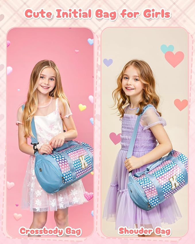 Vogewood Birthday Gifts for 4 5 6 7 8 9 10 Year Old Girls-Girl Glitter Bag