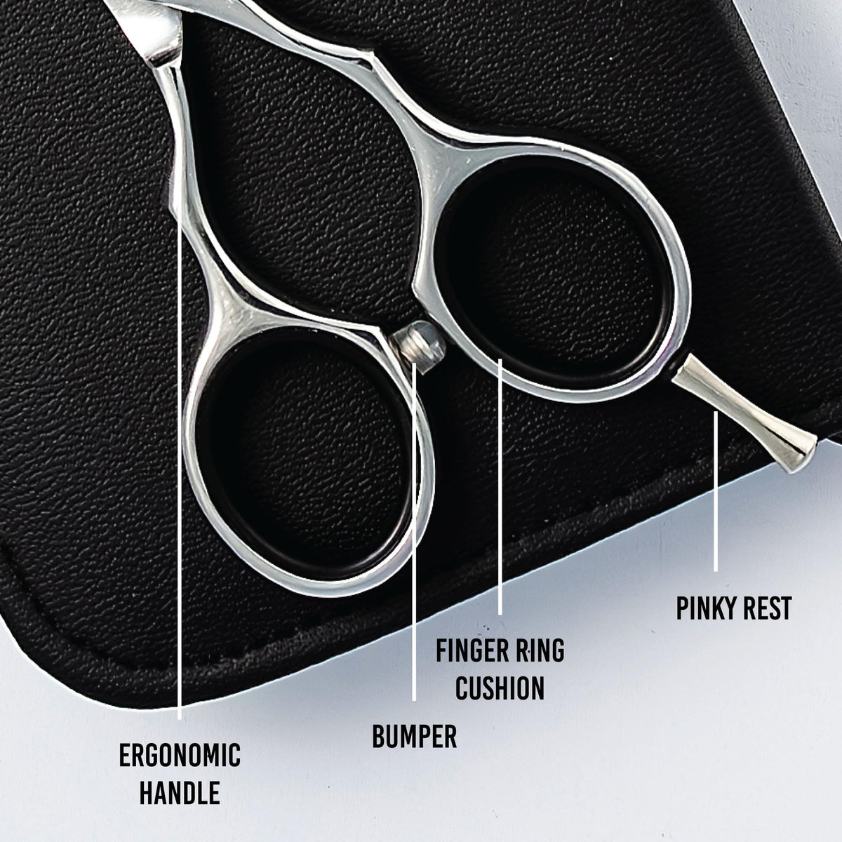 Ronin Hair Cutting Shears Set by Tokko Katana, Professional Scissor Kit, 6.5" Sharp Stainless Steel Regular & Thinning Haircut, Grooming Scissors for Barber, Hairdresser, Salon Professional, & DIY
