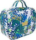 Lilly Pulitzer 4 Piece Travel Toiletry Bag Set, The Hottest Spot