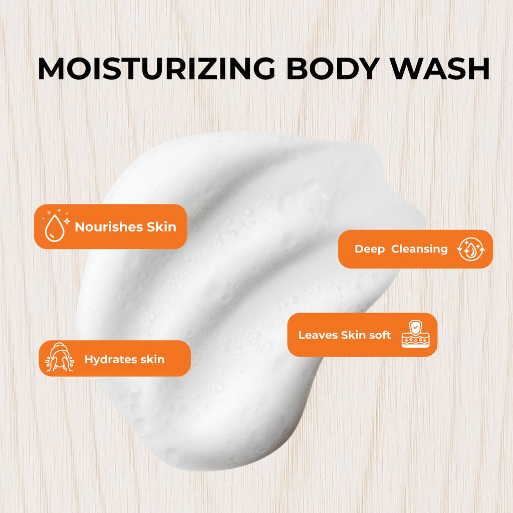 DANI Naturals Grapefruit Ginger Body Wash, Sulfate-Free and Vegan, 12 fl oz