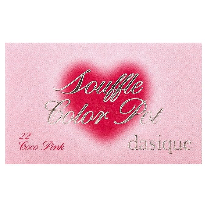 dasique Souffle Color Pot, r#22 Coco Pink, Lip and Cheek