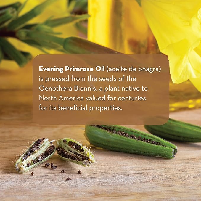 Liquid Evening Primrose Oil for Women - for Skin, Face & Hair, 4 fl oz
