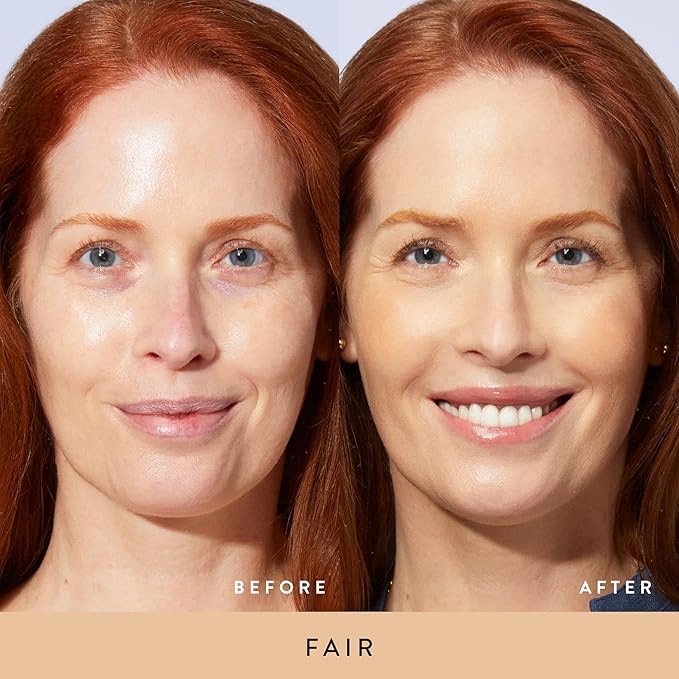 LAURA GELLER NEW YORK Award-Winning Baked Balance-n-Brighten Color Correcting, Travel Size, Powder Foundation – Fair – Handmade in Italy – Buildable, Matte Finish – For Mature Skin