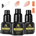 UNA GELLA Super Strong Nail Glue for Press Ons Fast Drying (5ML*3PCS)