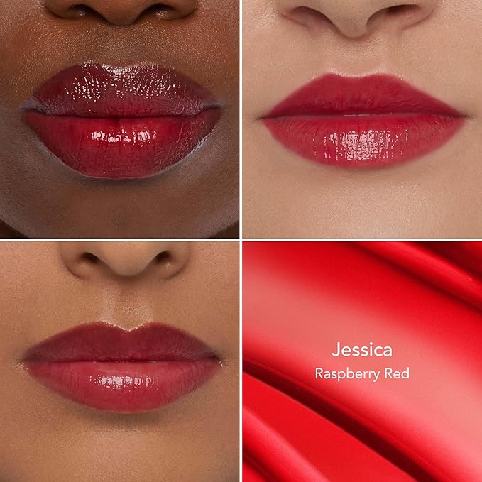 Thrive Causemetics Sheer Strength Lip Plumping Peptide Gloss, Raspberry Red