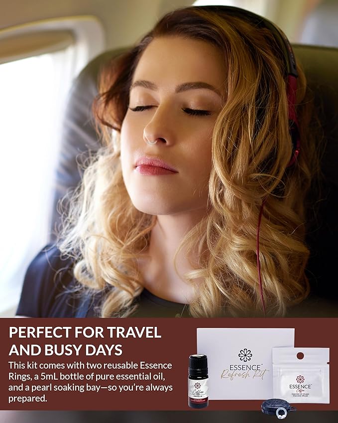 Essence Wearable Aromatherapy Nasal Diffuser – Coffee Essential Oil