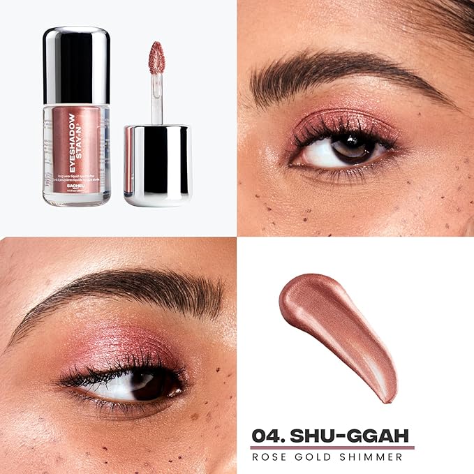 Sacheu Liquid Eyeshadow STAY-N, Buildable & Blendable, Shu-ggah
