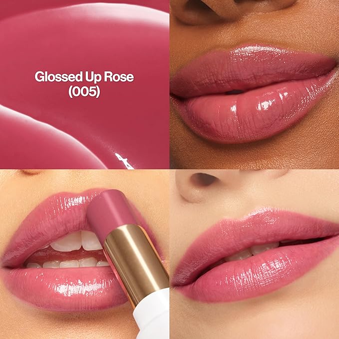 Revlon Super Lustrous Glass Shine Balm, 005 Glossed Up Rose, 0.11 oz