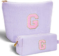 Btffitting Gifts for Teen Girls Women - Birthday Gifts for 10 11 12 13 14 15 16 17 18 Years Old Girl,Makeup Bag Cosmetic Bag,Teacher Gift Trendy Stuff Toiletry Bag - Lavender,G