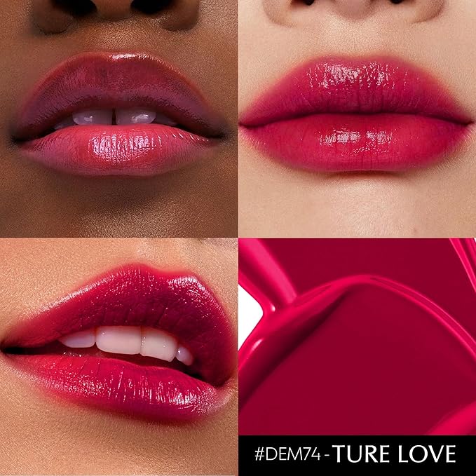 Depuplum Red Lipstick for Women Moisture Lip Gloss Tinted Lip Balm