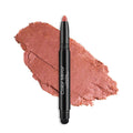 Color Mirror Longwear Cream Eye Shadow Sticks(46 Ruby Metallic), Smudge-Proof, Waterproof Eyeshadow,Silky Formula Glitter With Makeup Brush,Red Eyeshadow Stick