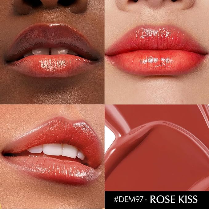 Depuplum Nude Pink Lipstick for Women Moisture Lip Gloss Tinted Lip Balm