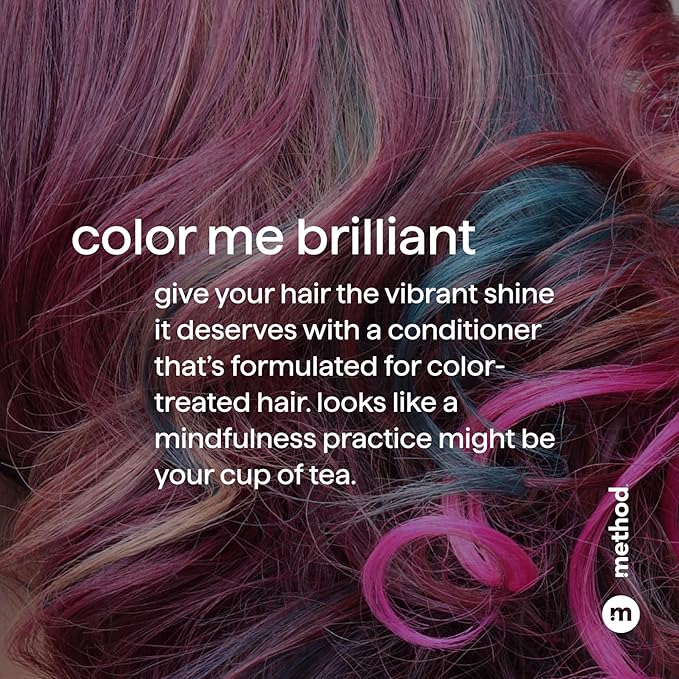 Method Color Protect Conditioner, Mindful Matcha – Safe for Color-Treated Hair, Protects from Environmental Stressors, with Strengthening Peptide – Paraben Free, Cruelty Free – 13.5 oz