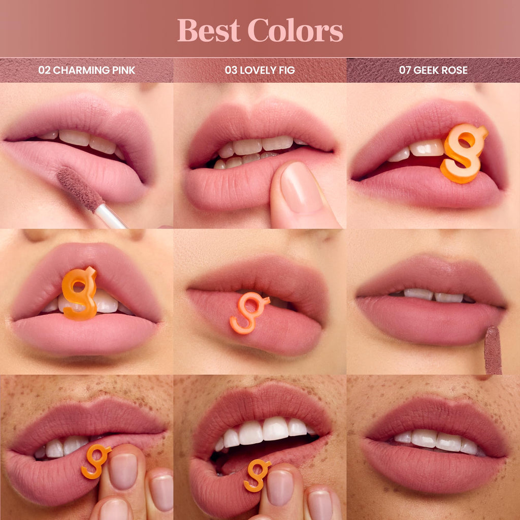 COLORGRAM NUDE BLUR TINT 12 BLOODY PLUM | K-Beauty Makeup, Soft-Focus Matte Lip Stain, 2-in-1 Lip & Cheek | Lightweight Blurring Tint for a Smooth & Airbrushed Finish, Non-Sticky Formula