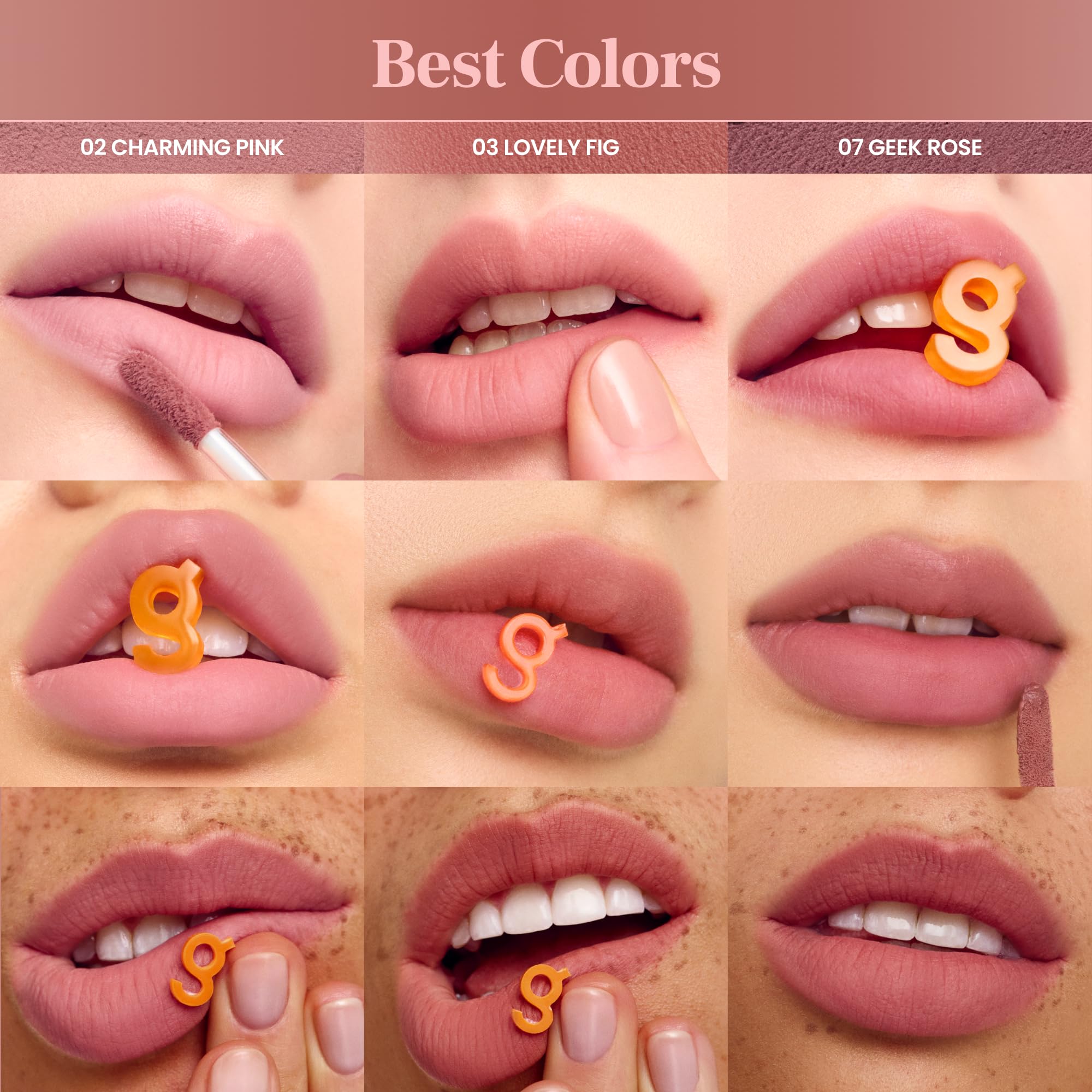 COLORGRAM NUDE BLUR TINT 13 BURNT MARRON | K-Beauty Makeup, Soft-Focus Matte Lip Stain, 2-in-1 Lip & Cheek | Lightweight Blurring Tint for a Smooth & Airbrushed Finish, Non-Sticky Formula