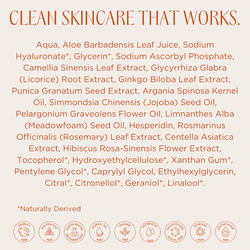 InstaNatural Hyaluronic Acid Serum for Face, Brightens, Hydrates, Reduces the Look of Fine Lines and Wrinkles, with Vitamin C, Jojoba Oil, and Aloe Vera, 2 Fl Oz